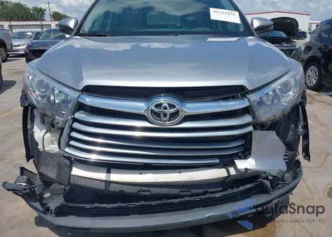 2015 Toyota Highlander Xle V6 из США, поврежденный, VIN 5TDKKRFH9FS106456
